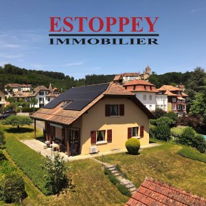 Villa individuelle de 6.5 pièces avec grand jardin de 1'618 m2